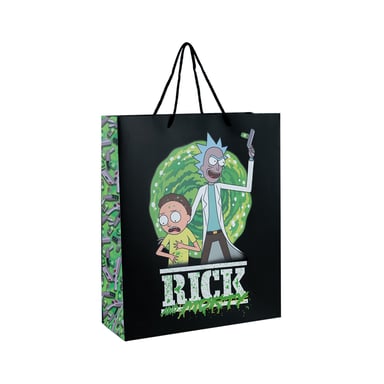 Подарунковий пакет Kite паперовий Rick and Morty 26х32 см (RM24-266) - фото 1