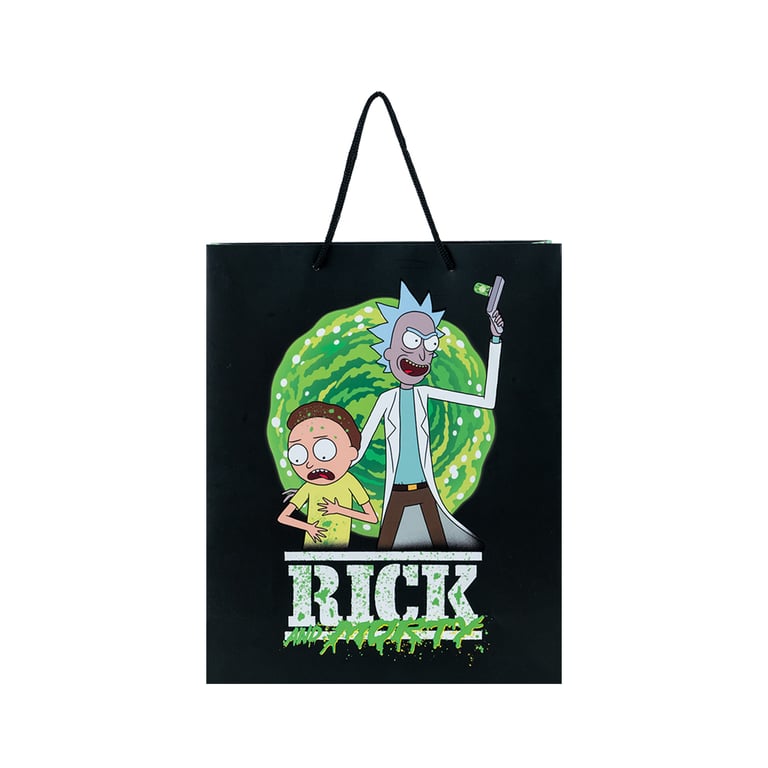 Подарунковий пакет Kite паперовий Rick and Morty 26х32 см (RM24-266) - фото 2
