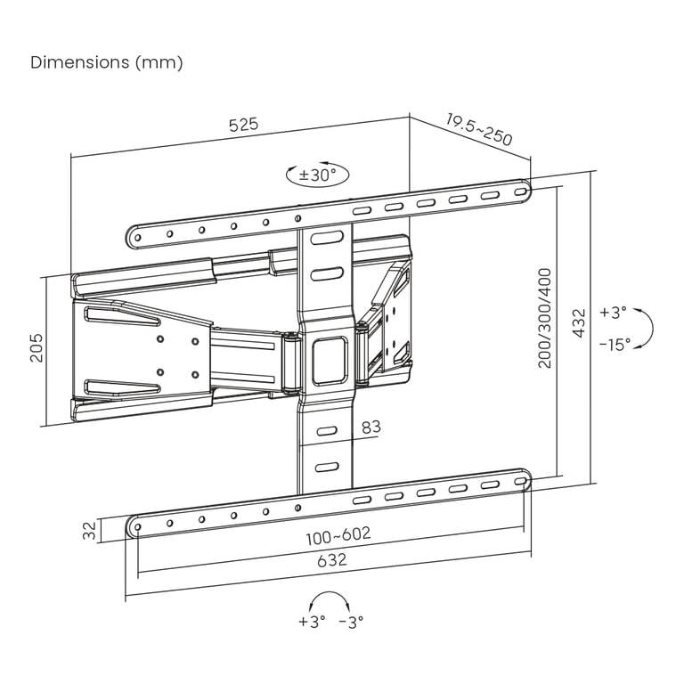 Кронштейн UniBracket Slim64 - фото 2