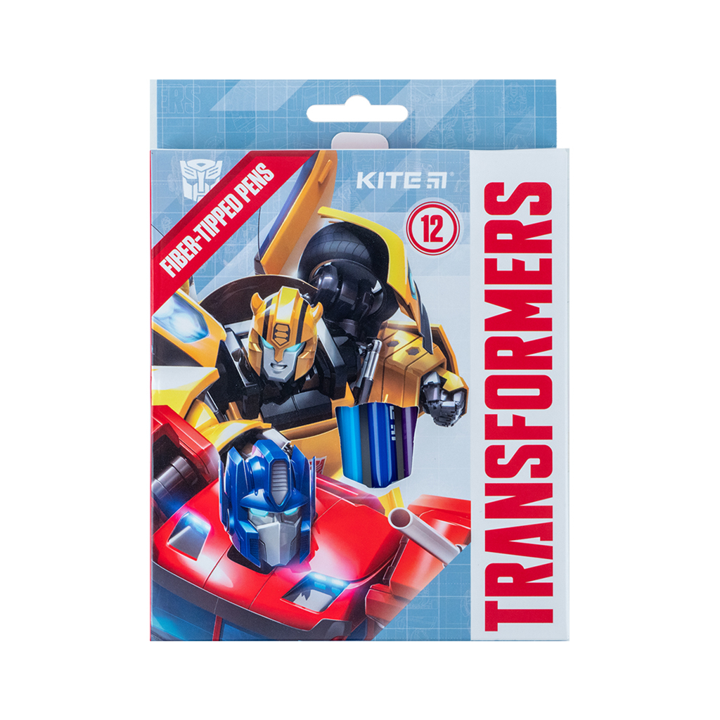 Фломастери Kite Transformers 12 кольорів (TF24-447) - фото 1