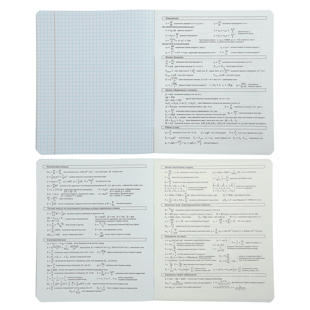 Зошит ZiBi предметний GRADIENT 48 аркушів клітинка, фізика (ZB.1702-15) - фото 3 Зошит ZiBi предметний GRADIENT 48 аркушів клітинка, фізика (ZB.1702-15) - фото 3