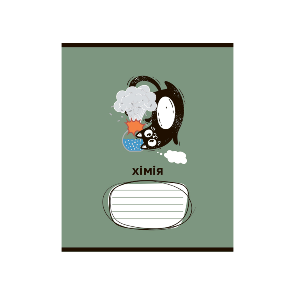 Зошит ZiBi набір учнівських CRAZY CAT 48 аркушів клітинка 10 штук, 8 предметів (ZB.1703-99) - фото 6 Зошит ZiBi набір учнівських CRAZY CAT 48 аркушів клітинка 10 штук, 8 предметів (ZB.1703-99) - фото 6