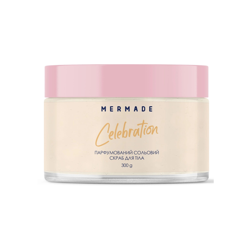 Скраб для тіла Mermade Celebration Парфумований сольовий 300 г (4823122900906) - фото 2 Скраб для тіла Mermade Celebration Парфумований сольовий 300 г (4823122900906) - фото 2