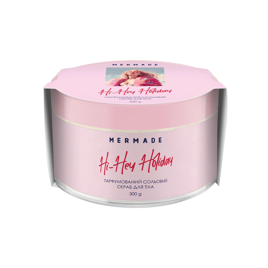 Скраб для тіла Mermade Hi-Hey Holiday Парфумований сольовий 300 г (4823122900913) - фото 1 Скраб для тіла Mermade Hi-Hey Holiday Парфумований сольовий 300 г (4823122900913) - фото 1
