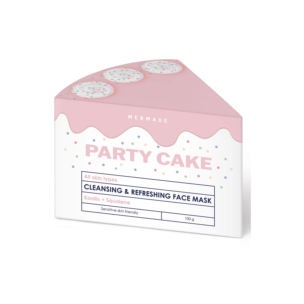 Маска для обличчя Mermade Party Cake Кремова 100 г (4823122900760) - фото 3 Маска для обличчя Mermade Party Cake Кремова 100 г (4823122900760) - фото 3