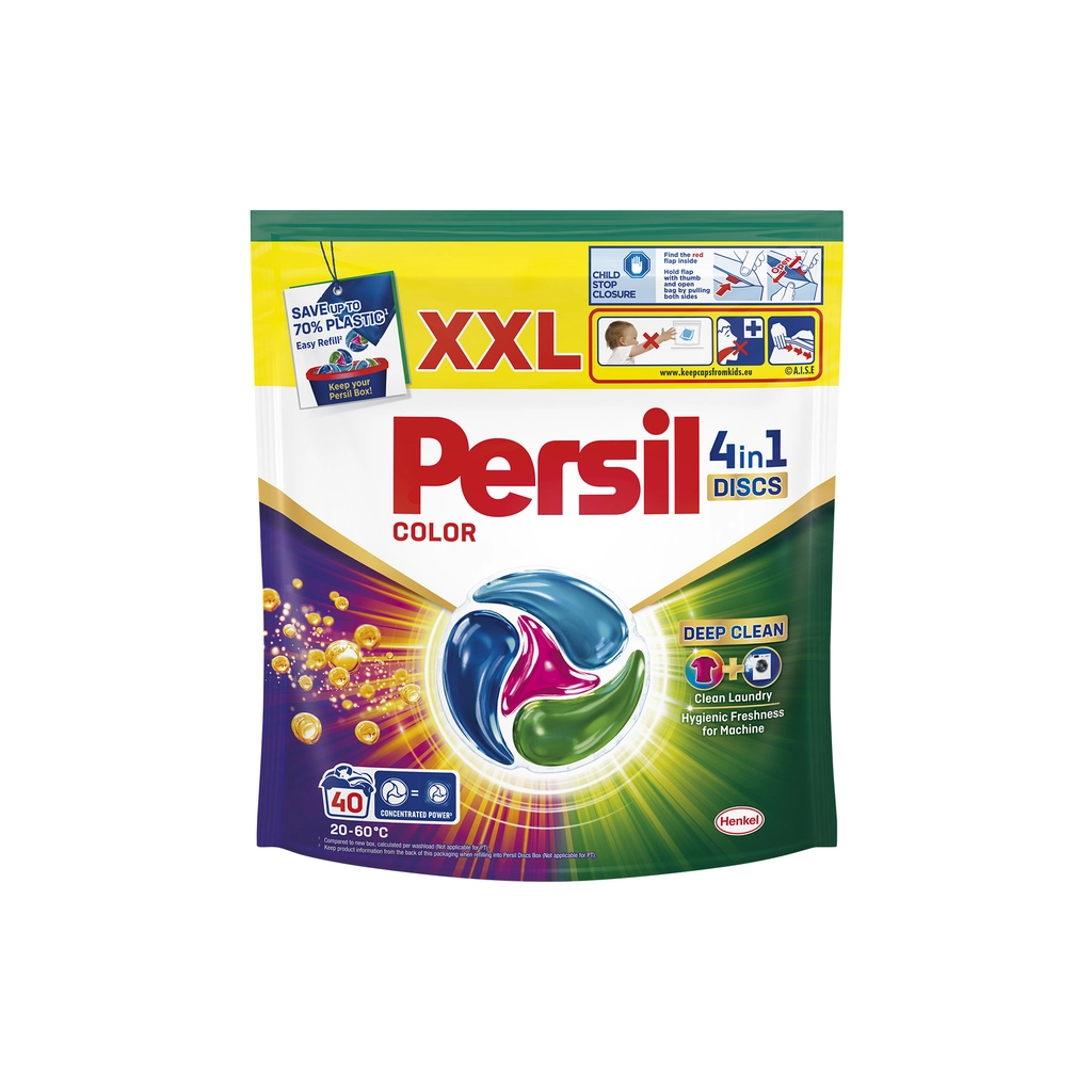 Капсули для прання Persil 4in1 Discs Color Deep Clean 40 шт. (9000101599497) Капсули для прання Persil 4in1 Discs Color Deep Clean 40 шт. (9000101599497)