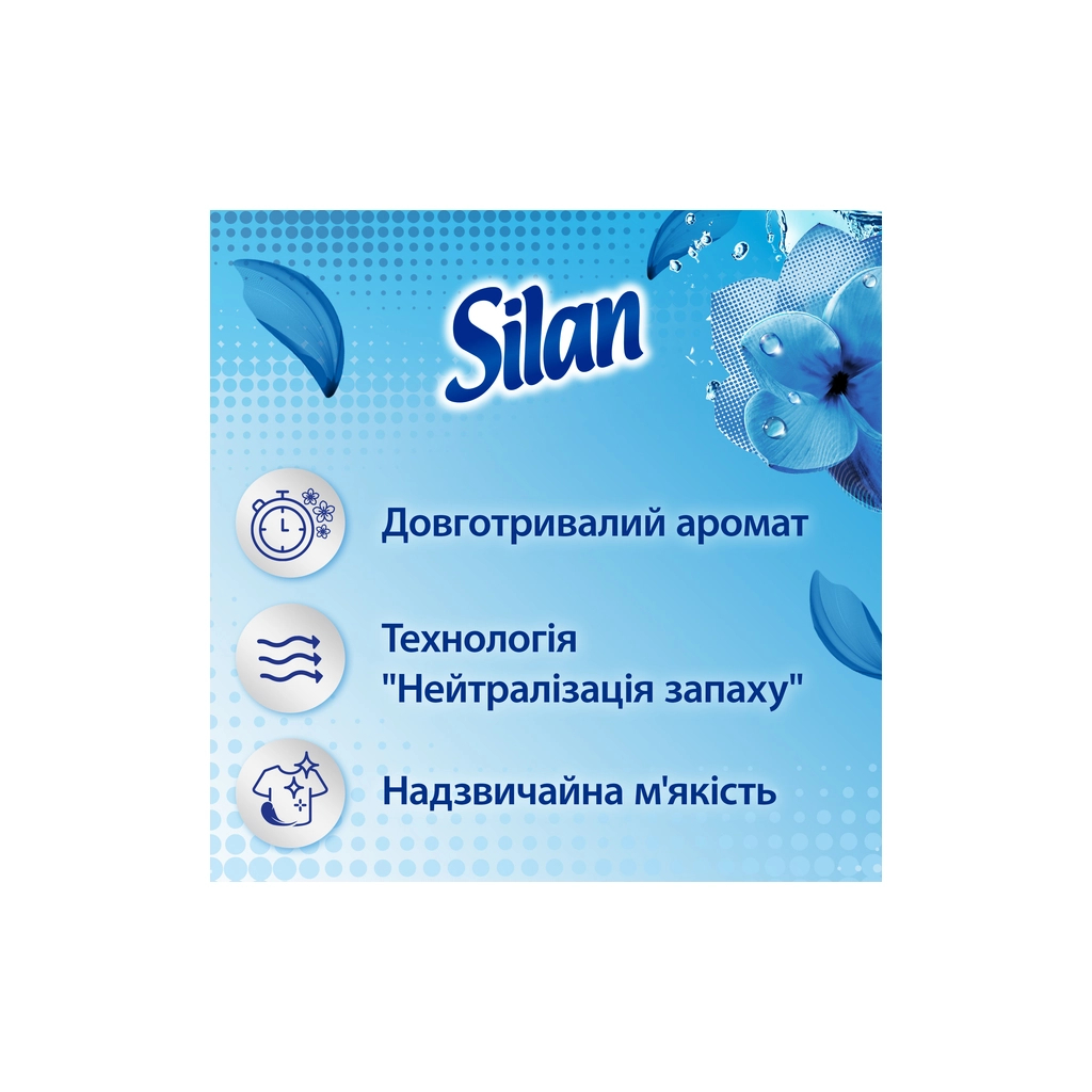Кондиціонер для білизни Silan Fresh Control Cool Fresh 1100 мл (9000101585247) - фото 3 Кондиціонер для білизни Silan Fresh Control Cool Fresh 1100 мл (9000101585247) - фото 3