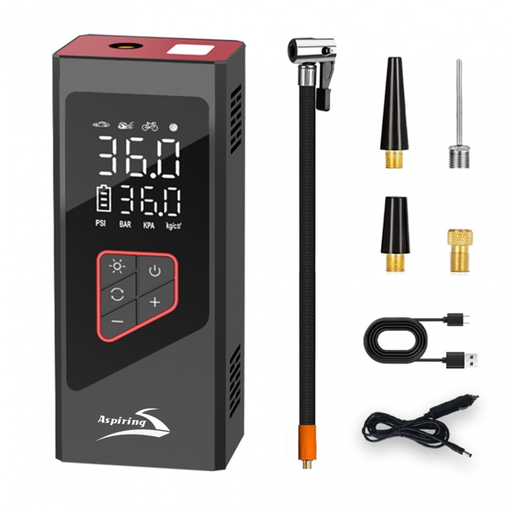 Автомобільний компресор Aspiring Storm 3 Powerbank 90W 30л - фото 1