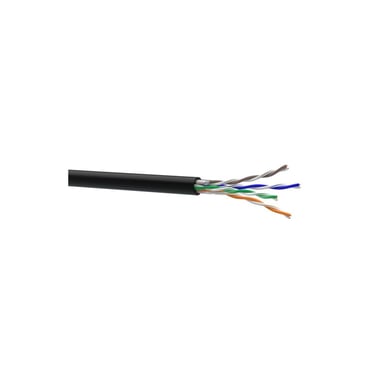 Кабель мережевий OK-Net UTP 305м cat.5e патч зовнішній (U/UTP-cat.5E-SL patch) (КГПП-ВП (100) 4*2*AWG26/7) - фото 1