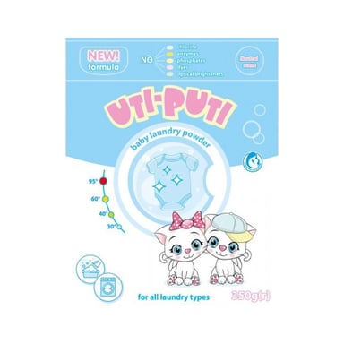 Пральний порошок Uti-Puti Для дитячих речей 350 г (4823107605079) - фото 1