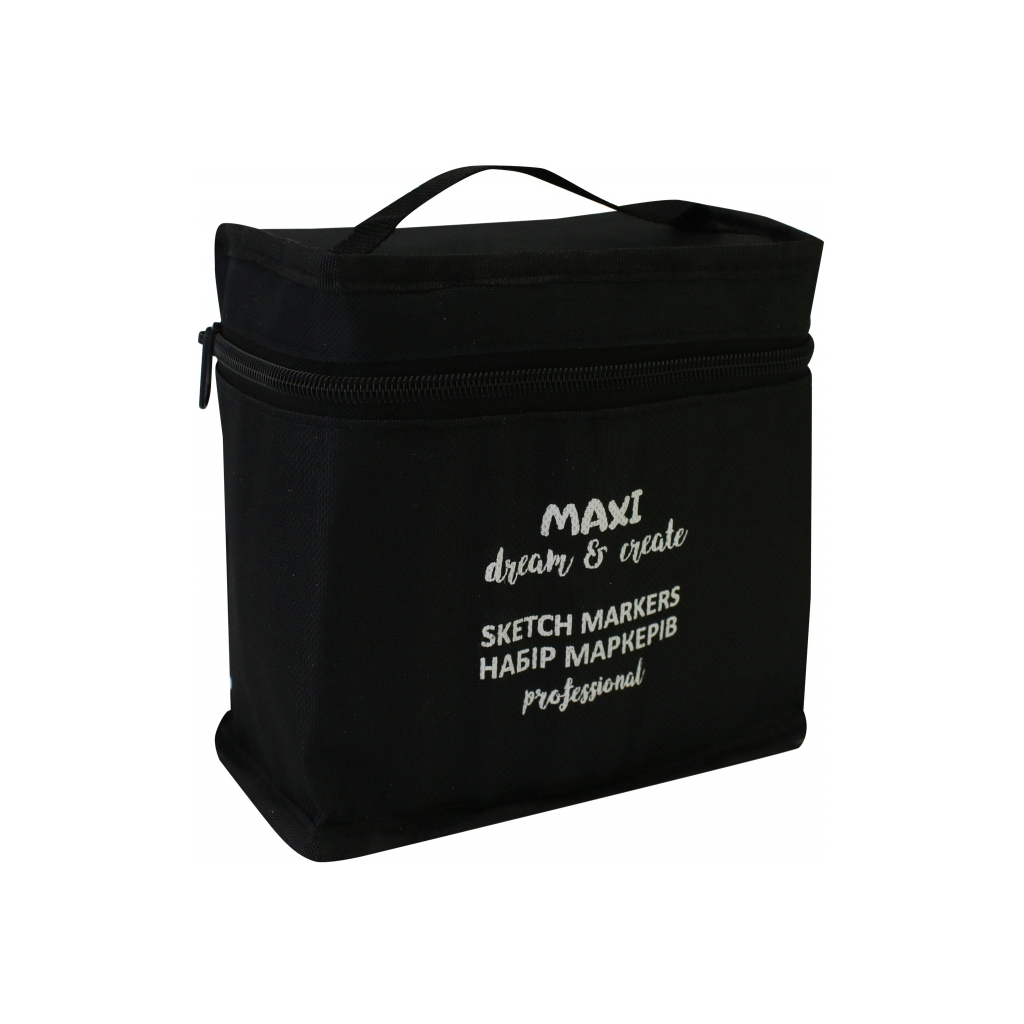 Художній маркер Maxi набір скетч-маркерів двосторонніх, 40 кольорів на спиртовій основі (MX15251) - фото 1 Художній маркер Maxi набір скетч-маркерів двосторонніх, 40 кольорів на спиртовій основі (MX15251) - фото 1