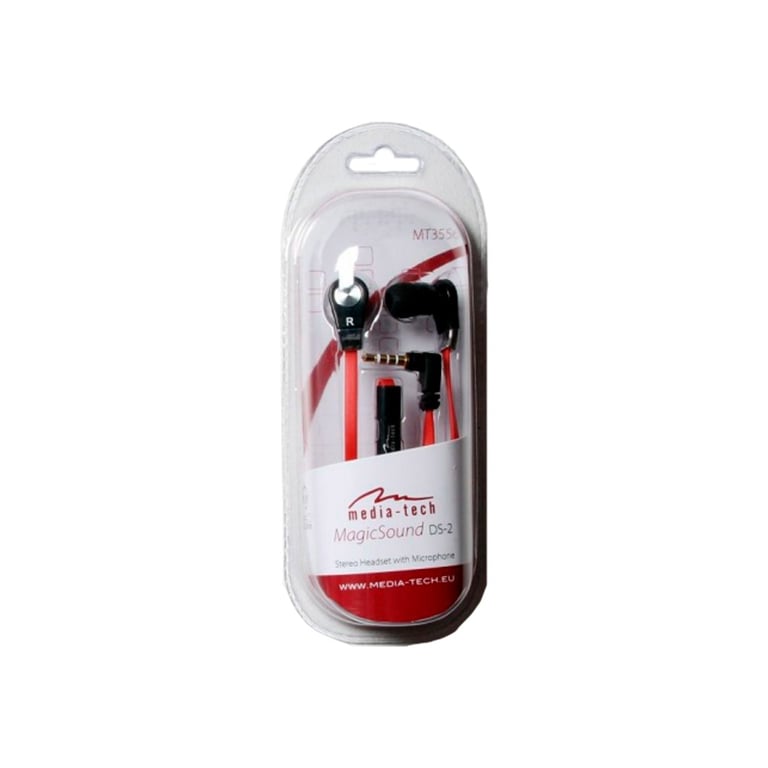 Навушники Media-Tech Magicsound DS-2 Black-Red (MT3556R) - фото 3