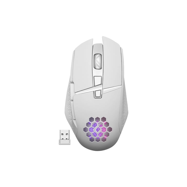 Мишка Defender Glory GM-514 LED Wireless White (52513) - фото 1