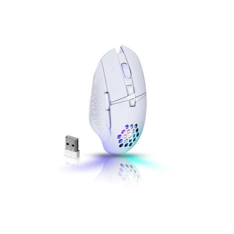 Мишка Defender Glory GM-514 LED Wireless White (52513) - фото 5