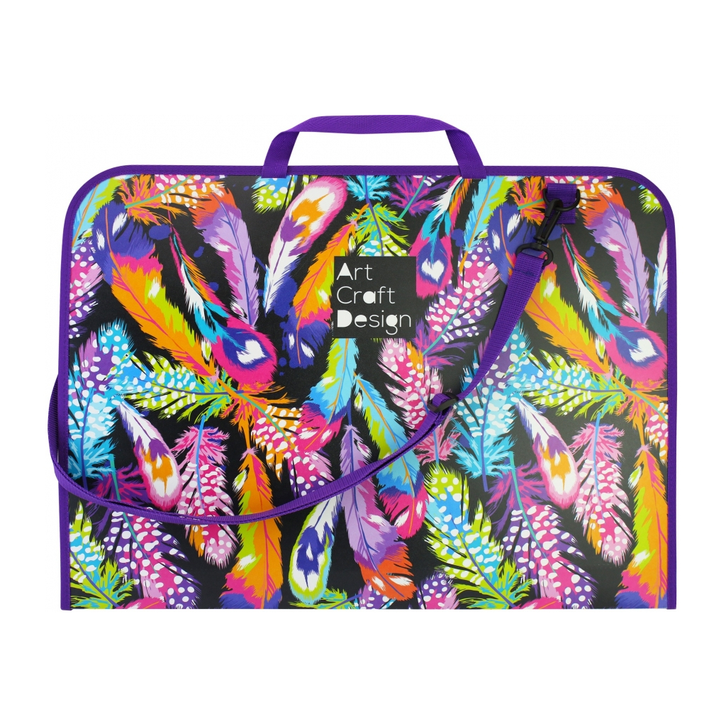 Папка - портфель Maxi А3 пластиковий на блискавці (MX30003-08) Папка - портфель Maxi А3 пластиковий на блискавці (MX30003-08)