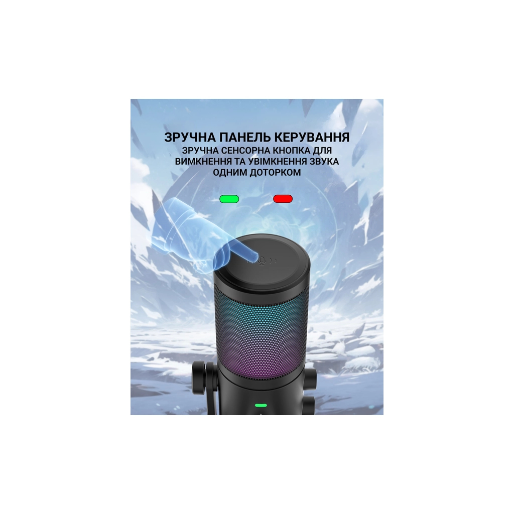 Мікрофон Fifine AM6 USB Black (AM6) - фото 11 Мікрофон Fifine AM6 USB Black (AM6) - фото 11