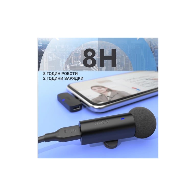 Мікрофон Fifine M6 Wireless Black (M6) - фото 9