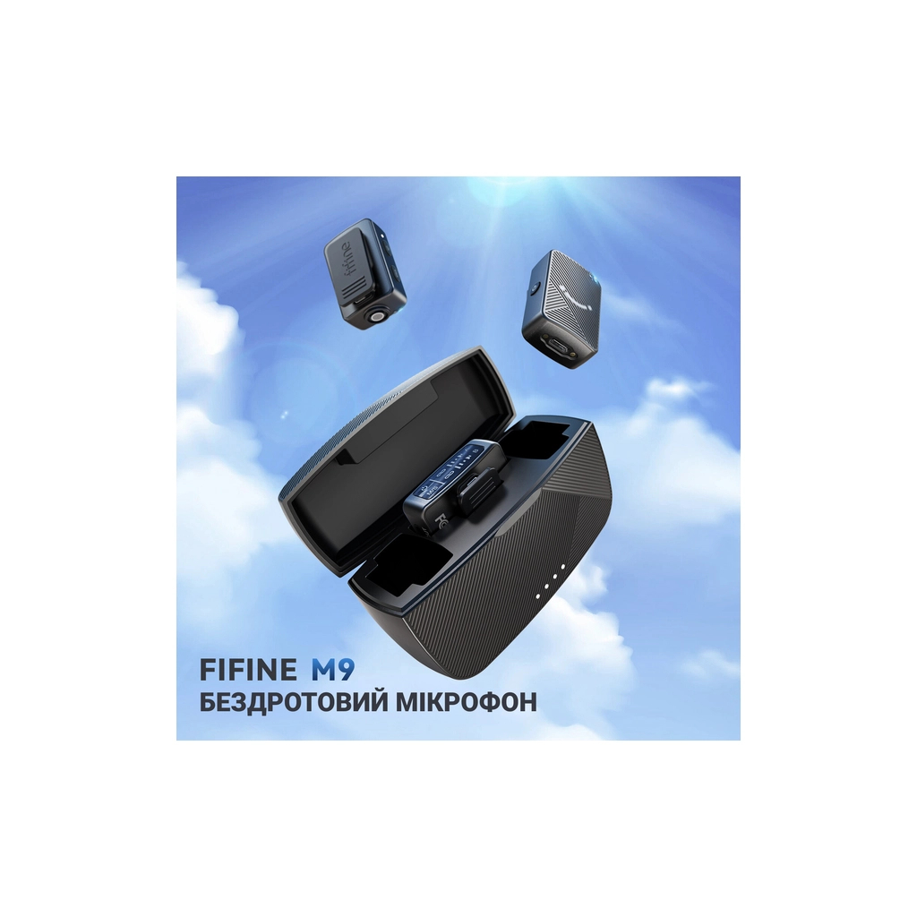 Мікрофон Fifine M9 Black (M9) - фото 12 Мікрофон Fifine M9 Black (M9) - фото 12