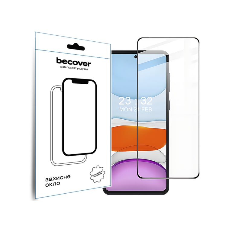 Скло захисне BeCover Oppo A60 Black (711666) - фото 1