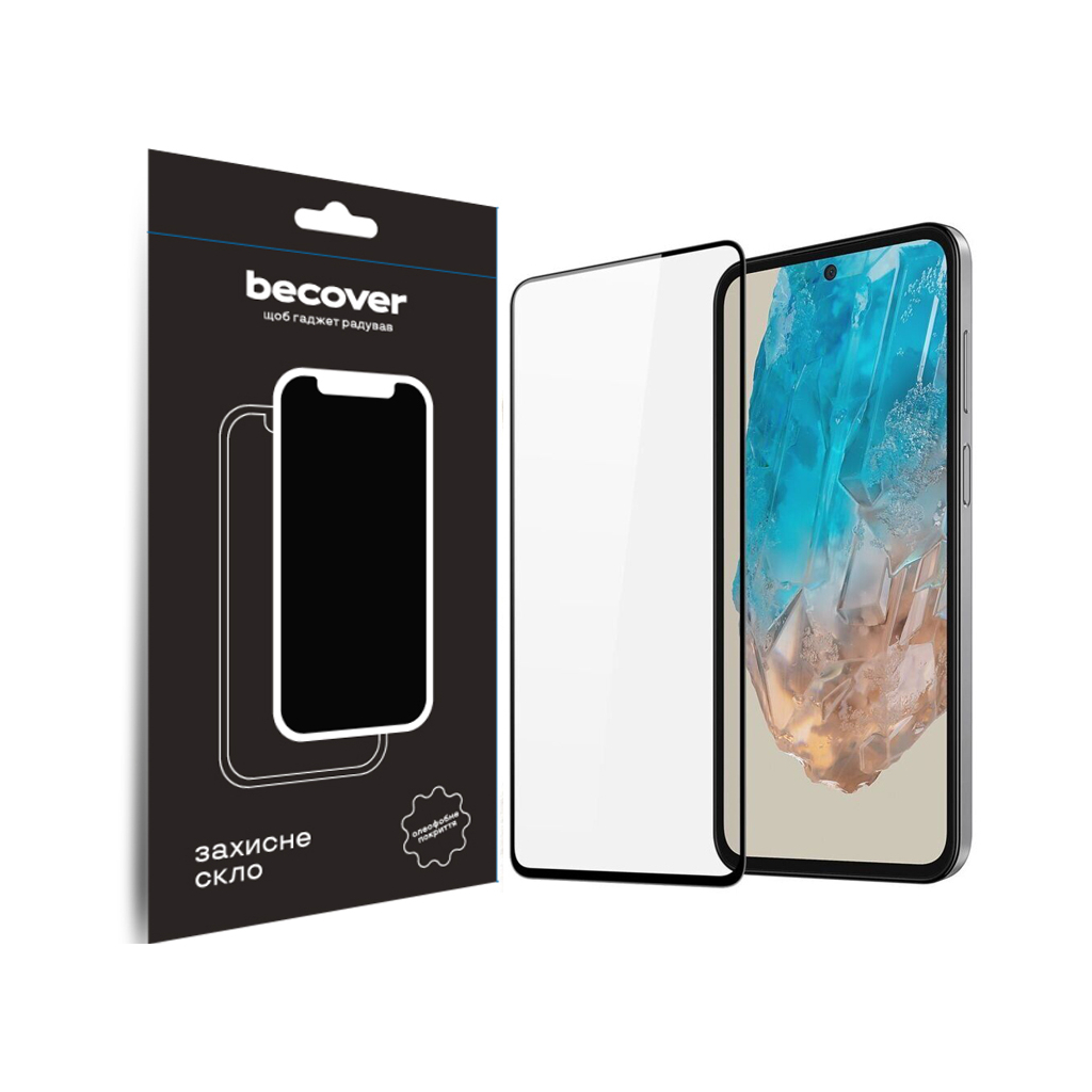 Скло захисне BeCover Samsung Galaxy M35 5G SM-M356 Black (711529) - фото 1 Скло захисне BeCover Samsung Galaxy M35 5G SM-M356 Black (711529) - фото 1