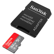 Карта пам'яті SanDisk 64GB microSD Class 10 A1 R-140 (SDSQUAB-064G-GN6IA) - фото 3