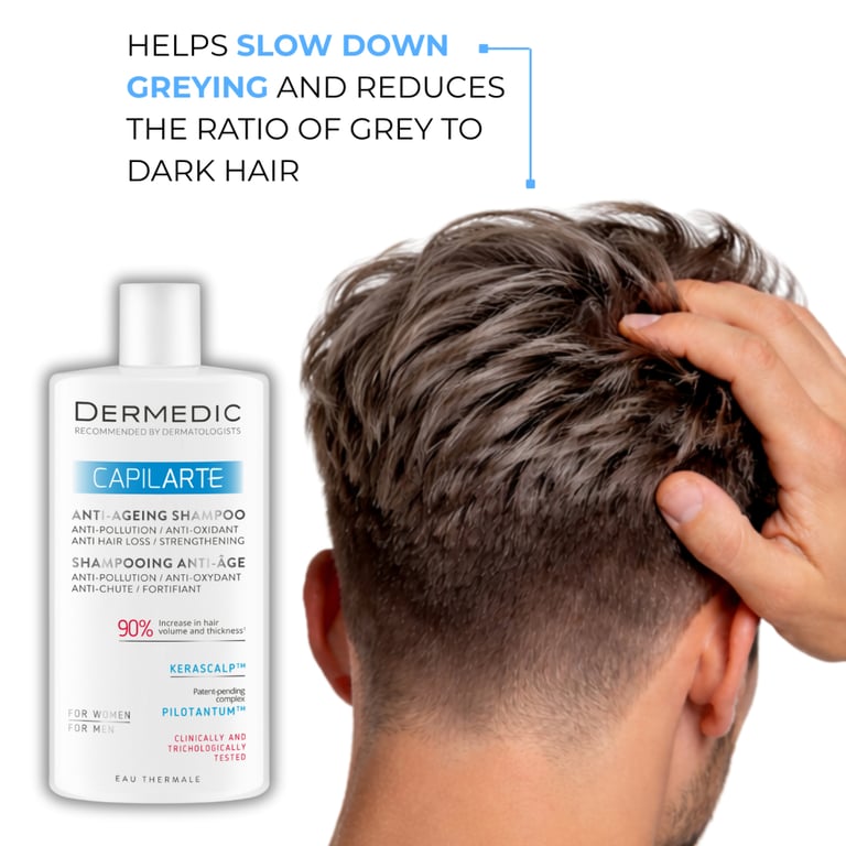 Шампунь Dermedic Capilarte Anti-Aging Антивіковий 300 мл (5901643177454) - фото 5