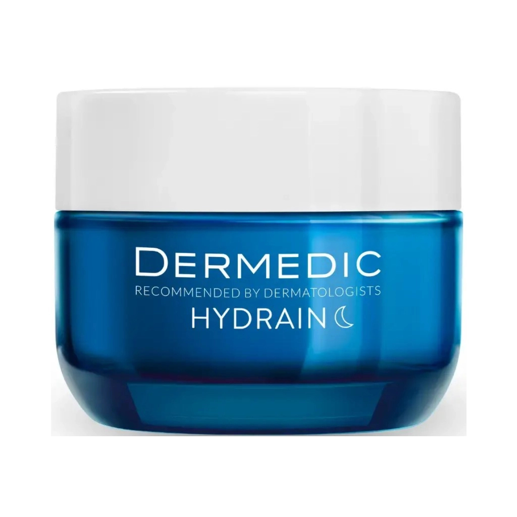 Крем для обличчя Dermedic Hydrain 3 Hialuro Відновлювальний Нічний 50 мл (5901643176242) - фото 1