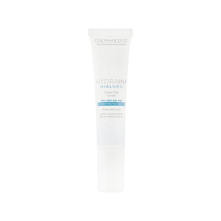 Крем для шкіри навколо очей Dermedic Hydrain 3 Hialuro Under-Eye Cream 15 мл (5906739783175) - фото 2