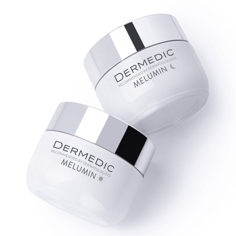 Крем для обличчя Dermedic Melumin Денний Захисний Освітлювальний SPF50+ 50 мл (5901643177089) - фото 5