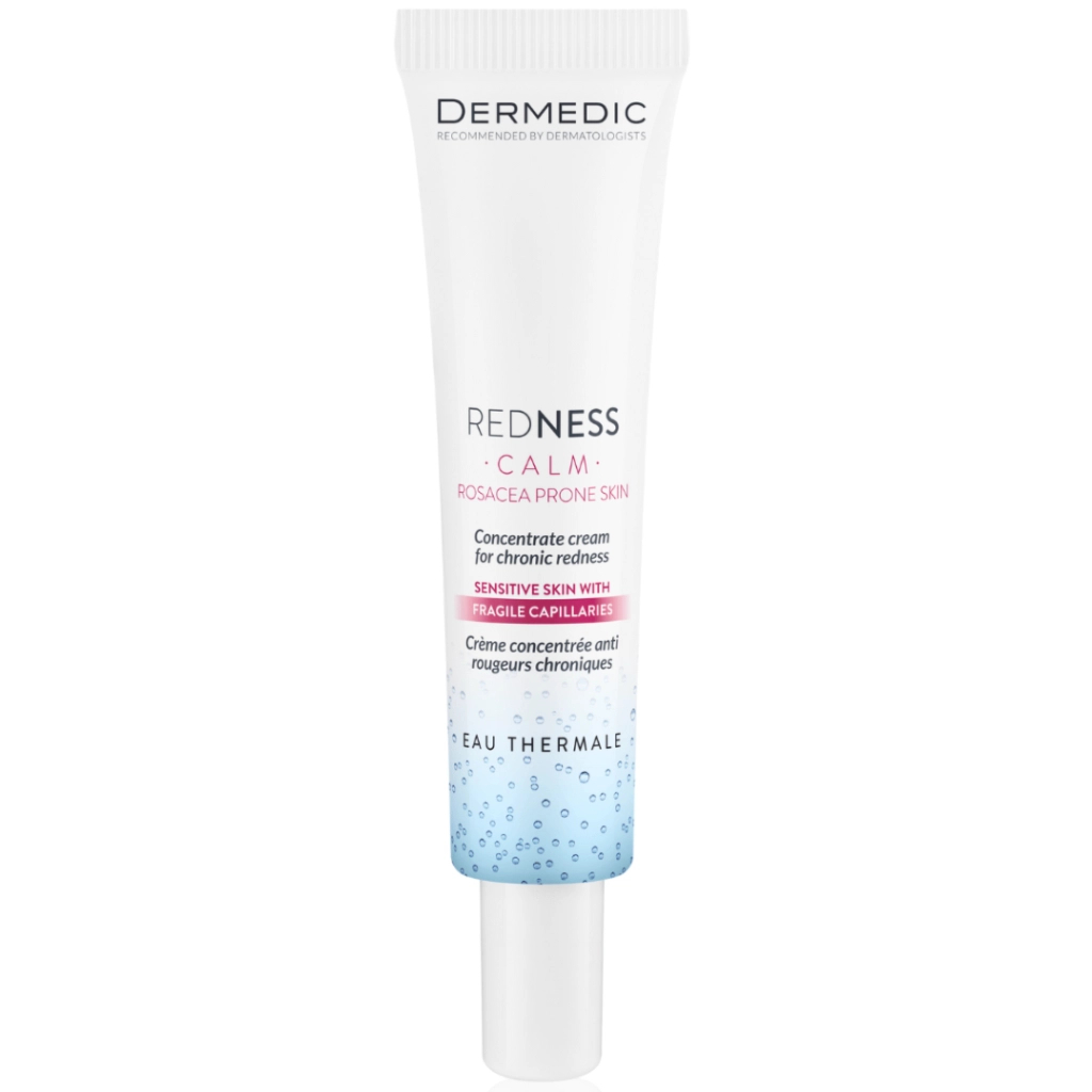 Крем для обличчя Dermedic Redness Calm Крем-концентрат для шкіри з куперозом 40 мл (5901643176501) - фото 1