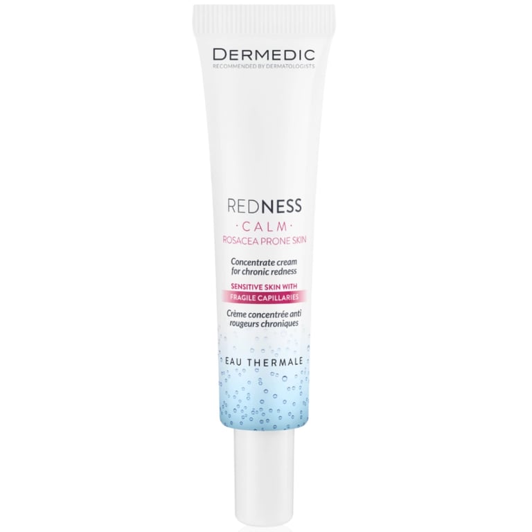 Крем для обличчя Dermedic Redness Calm Крем-концентрат для шкіри з куперозом 40 мл (5901643176501) - фото 1