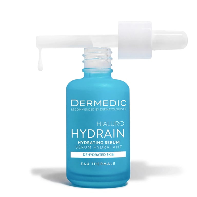 Сироватка для обличчя Dermedic Hydrain 3 Hialuro Зволожувальна для сухої шкіри обличчя, шиї та зони декольте 30 мл (5906739783199) - фото 2