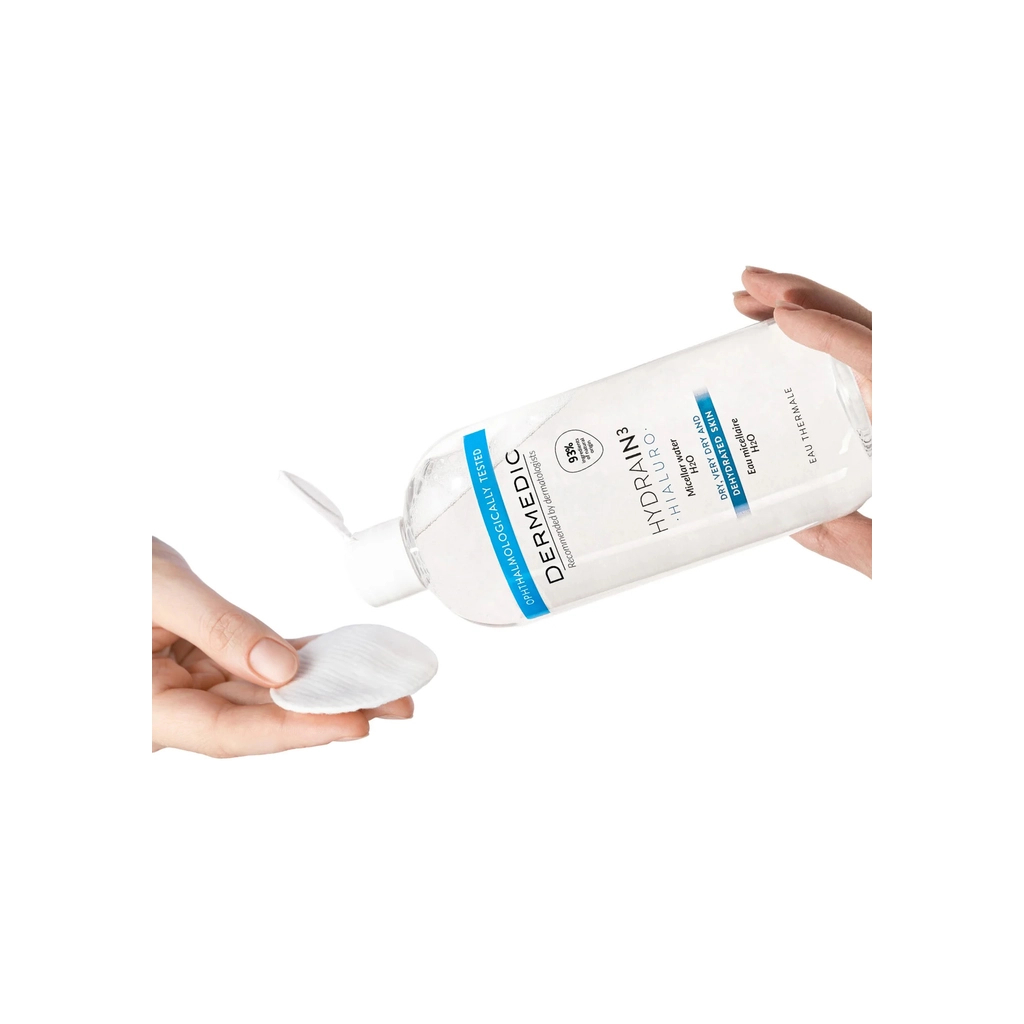 Міцелярна вода Dermedic Hydrain 3 Hialuro H2O 200 мл (5906739783106) - фото 3 Міцелярна вода Dermedic Hydrain 3 Hialuro H2O 200 мл (5906739783106) - фото 3