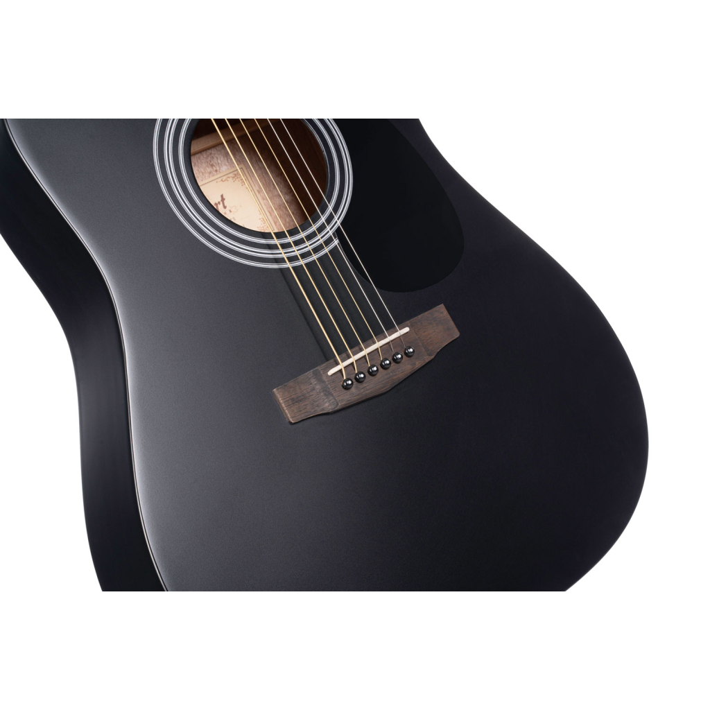 Гітара акустична Cort AD810 Black Satin (AD810 BKS) - фото 2 Гітара акустична Cort AD810 Black Satin (AD810 BKS) - фото 2