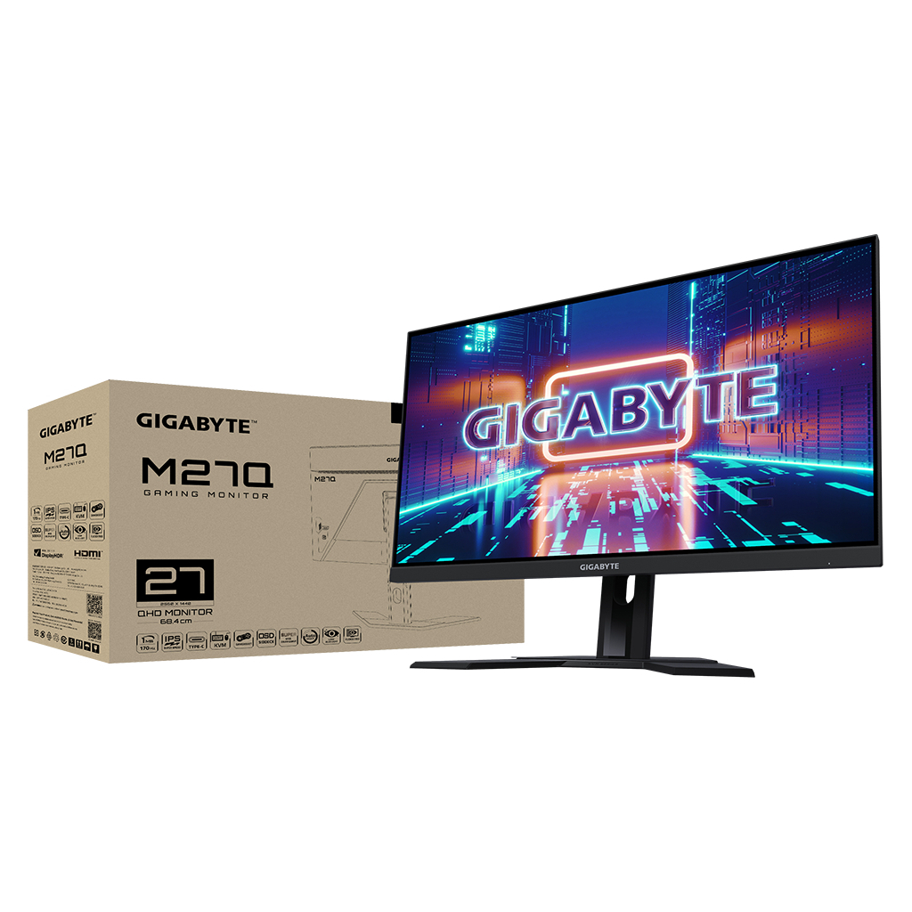 Монітор GIGABYTE M27Q-EK - фото 7 Монітор GIGABYTE M27Q-EK - фото 7