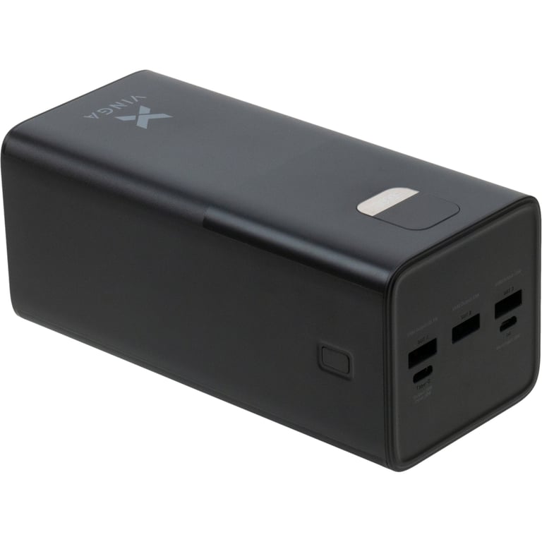 Батарея універсальна Vinga 50000 mAh 22.5W Display Black (VPBB5022) - фото 6