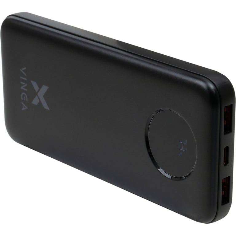 Батарея універсальна Vinga 10000 mAh 22.5W Display Black (VPBB1022) - фото 6