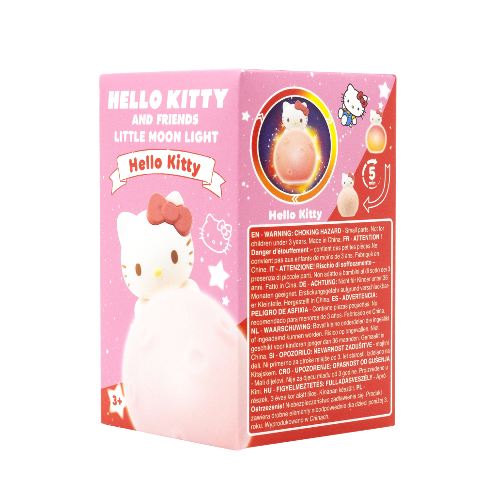 Фігурка Hello Kitty Хелло Кітті на Місяці зі світлом (11526) - фото 5 Фігурка Hello Kitty Хелло Кітті на Місяці зі світлом (11526) - фото 5