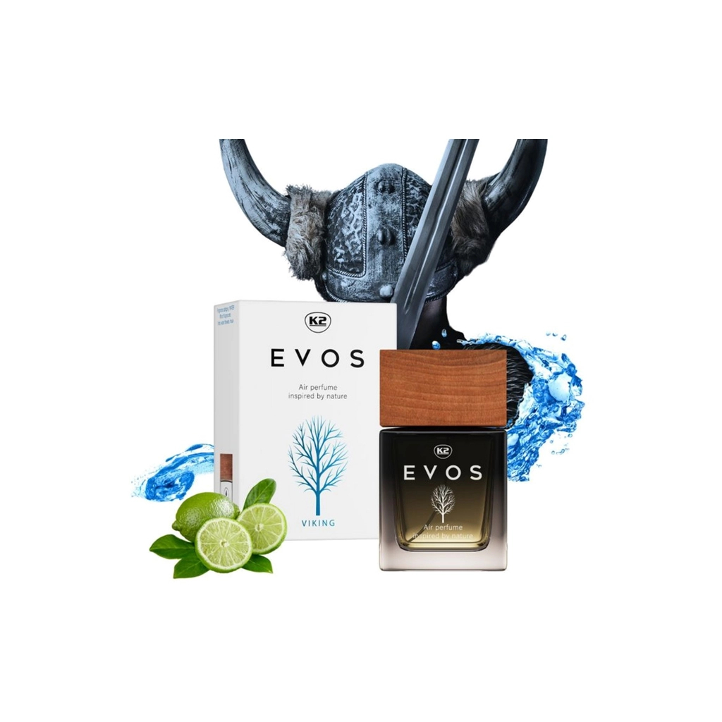 Ароматизатор для автомобіля K2 Evos "Вікінг" 50 мл (V055) - фото 3 Ароматизатор для автомобіля K2 Evos "Вікінг" 50 мл (V055) - фото 3