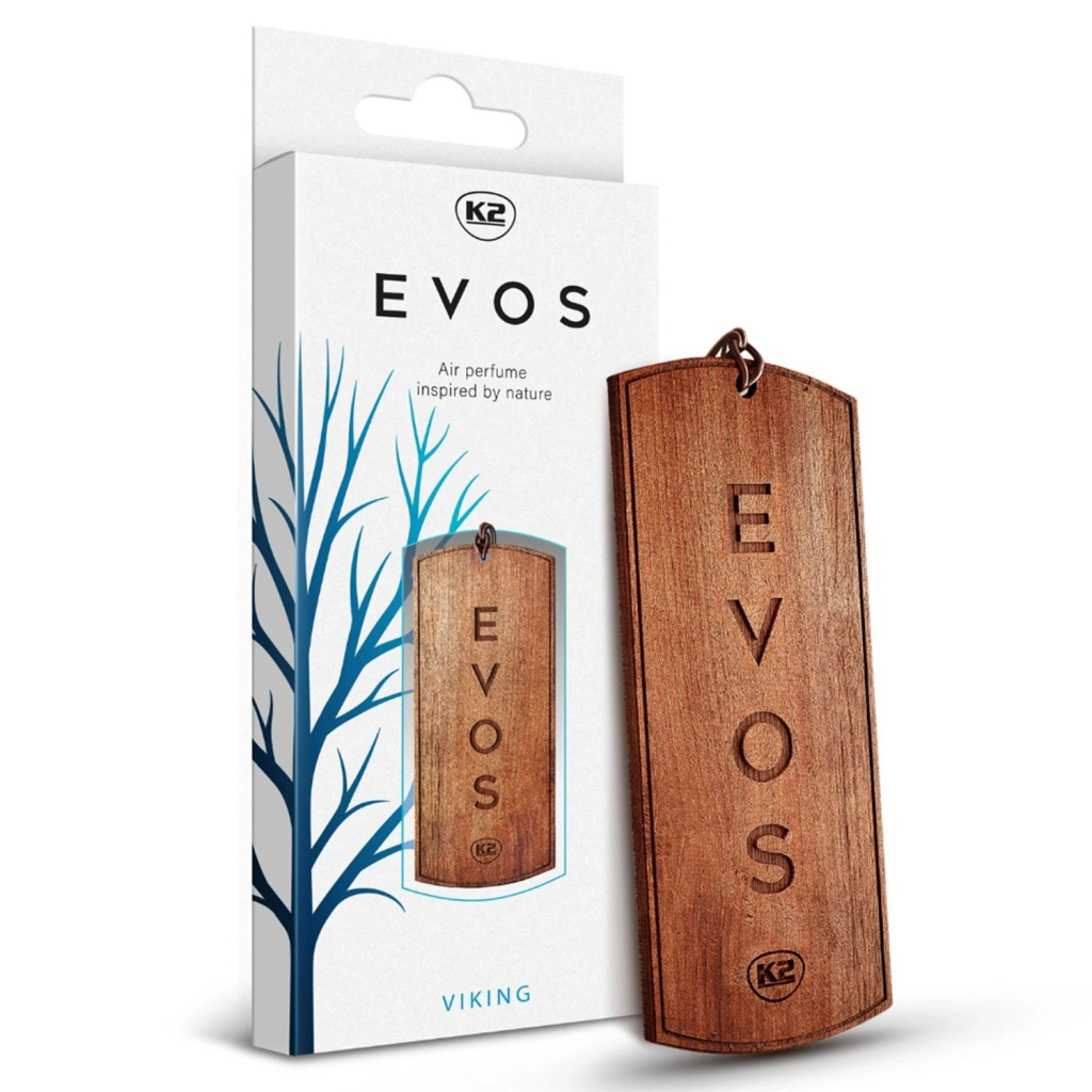 Ароматизатор для автомобіля K2 Evos "Вікінг" сухий 4 г (V035) - фото 1 Ароматизатор для автомобіля K2 Evos "Вікінг" сухий 4 г (V035) - фото 1