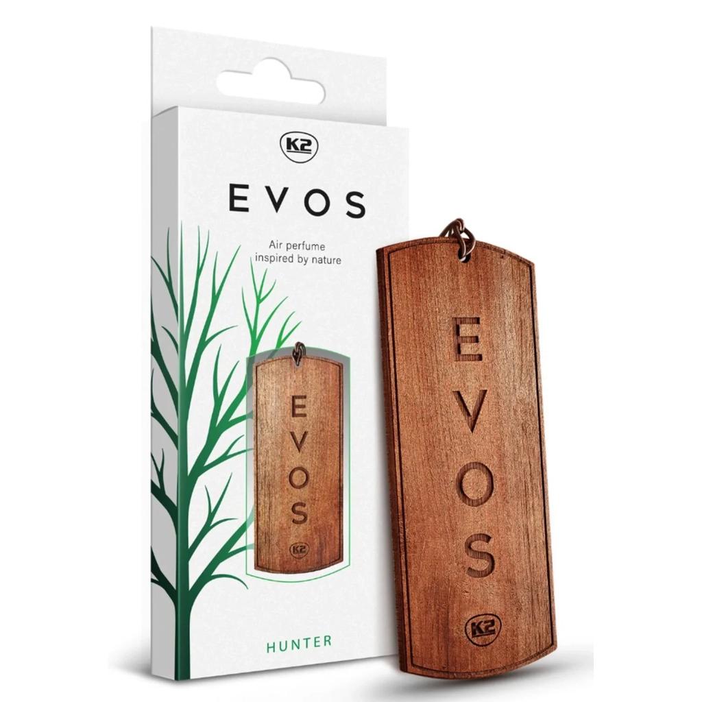 Ароматизатор для автомобіля K2 Evos "Мисливець" сухий 4 г (V036) - фото 1 Ароматизатор для автомобіля K2 Evos "Мисливець" сухий 4 г (V036) - фото 1