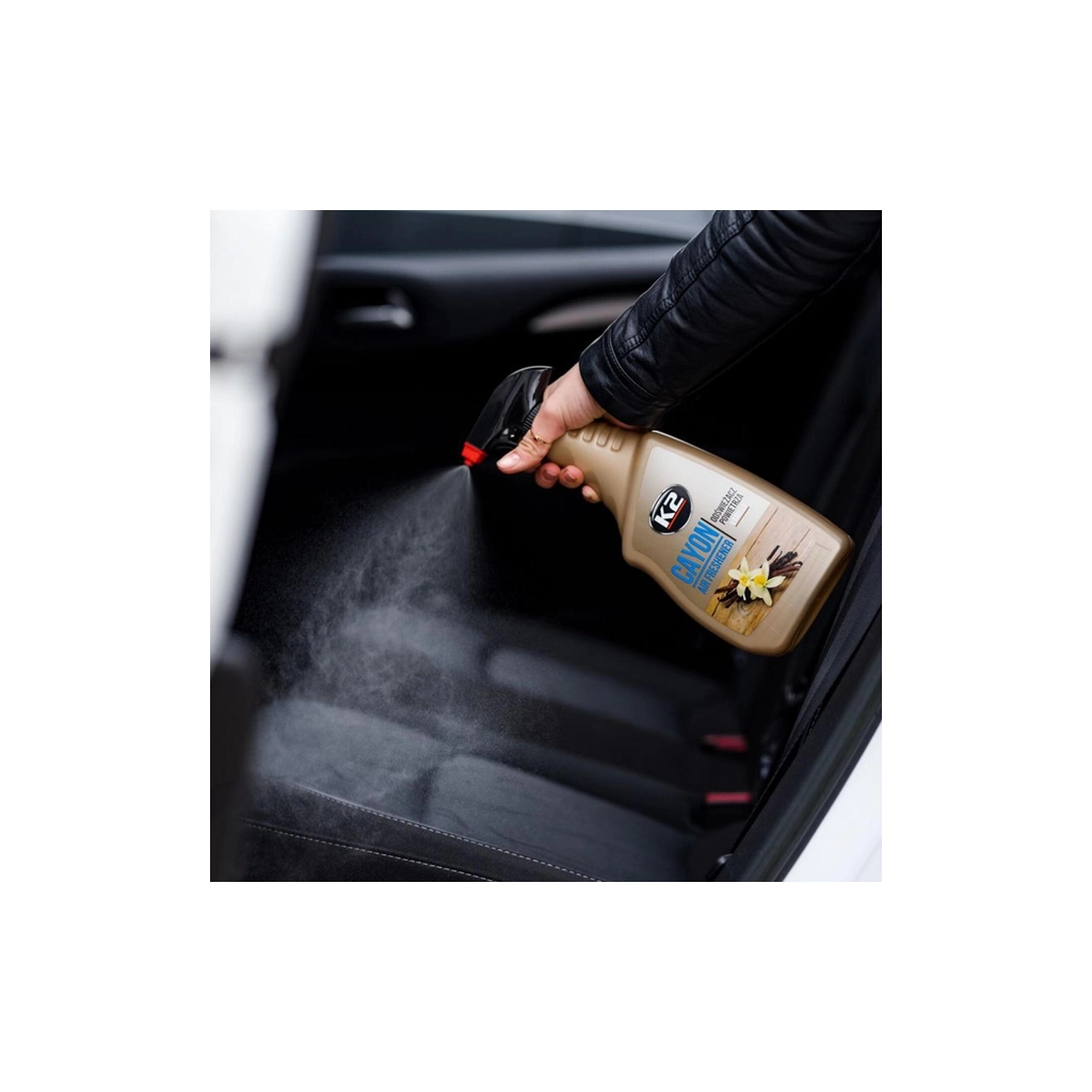 Ароматизатор для автомобіля K2 Cayon "Ваніль" 700 мл (M115VM) - фото 2 Ароматизатор для автомобіля K2 Cayon "Ваніль" 700 мл (M115VM) - фото 2