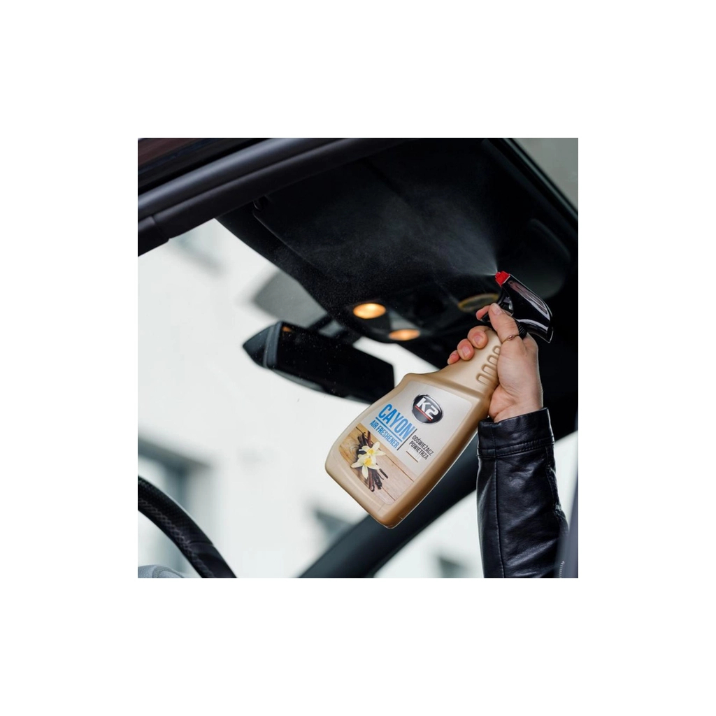 Ароматизатор для автомобіля K2 Cayon "Ваніль" 700 мл (M115VM) - фото 3 Ароматизатор для автомобіля K2 Cayon "Ваніль" 700 мл (M115VM) - фото 3