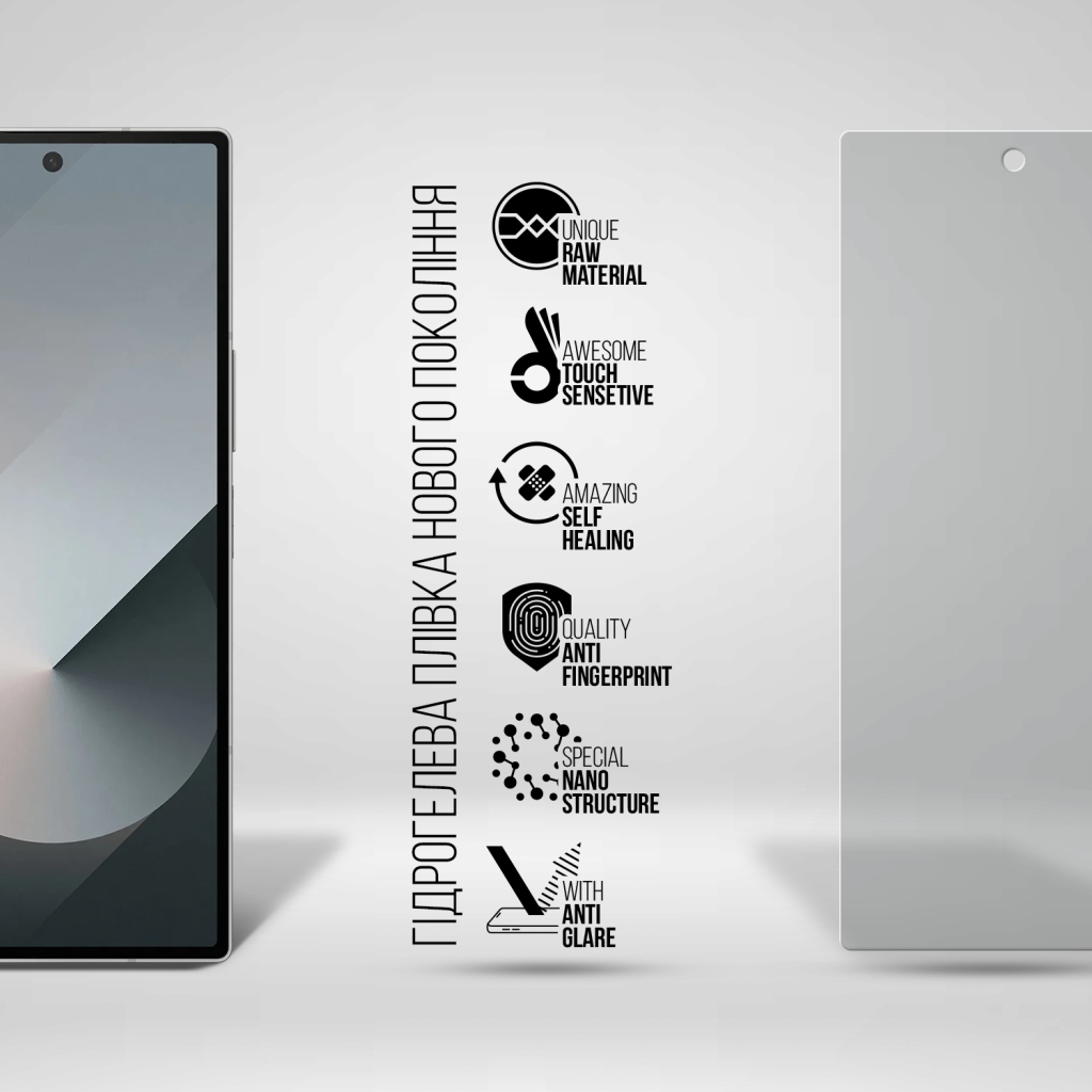 Плівка захисна Armorstandart Matte External Dislpay Samsung Fold 6 (SM-F956) (ARM79587) - фото 2 Плівка захисна Armorstandart Matte External Dislpay Samsung Fold 6 (SM-F956) (ARM79587) - фото 2