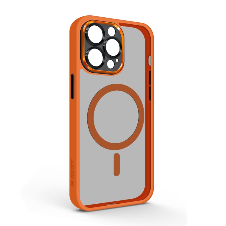 Чохол до мобільного телефона Armorstandart Unit MagSafe SE Apple iPhone 14 Pro Max Orange Black (ARM75376) - фото 1