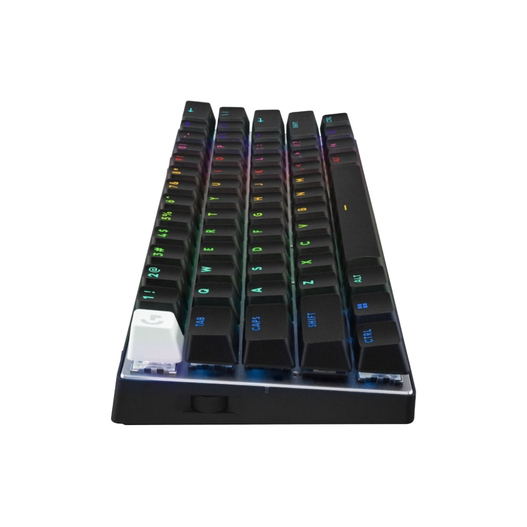 Клавіатура Logitech G Pro X 60 Lightspeed GX Tactile Wireless/Bluetooth UA Black (920-011911) - фото 5 Клавіатура Logitech G Pro X 60 Lightspeed GX Tactile Wireless/Bluetooth UA Black (920-011911) - фото 5