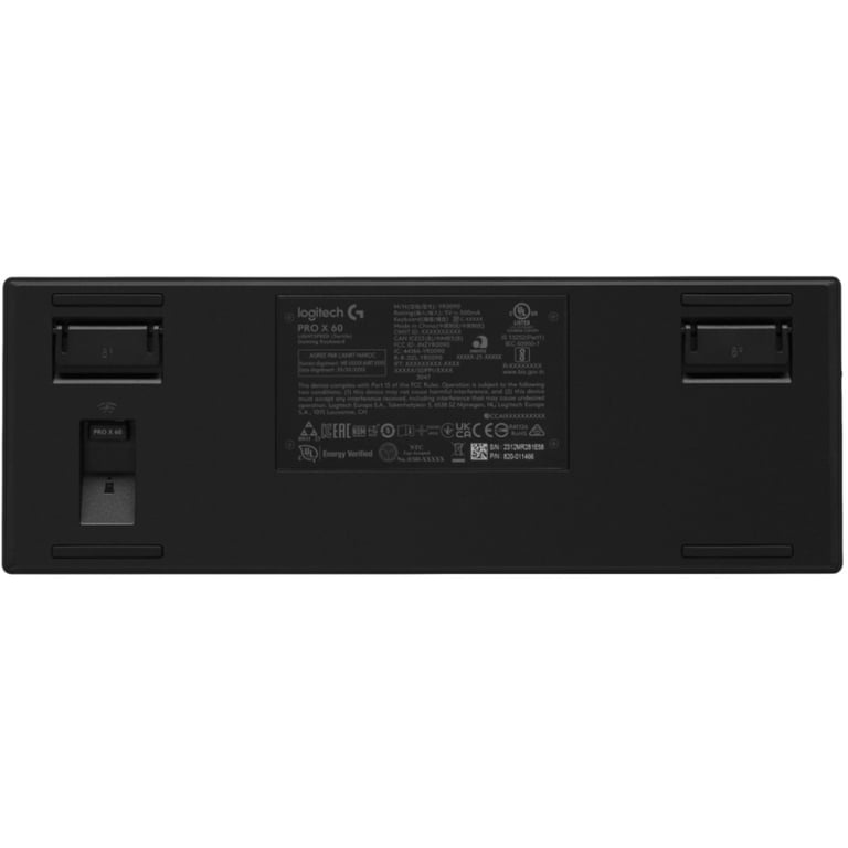 Клавіатура Logitech G Pro X 60 Lightspeed GX Tactile Wireless/Bluetooth UA Black (920-011911) - фото 7