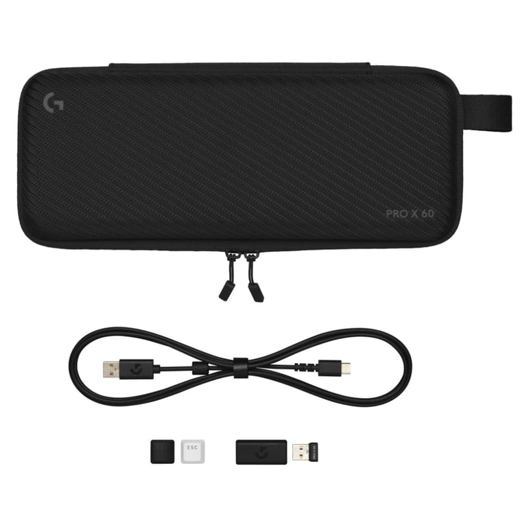 Клавіатура Logitech G Pro X 60 Lightspeed GX Tactile Wireless/Bluetooth UA Black (920-011911) - фото 8