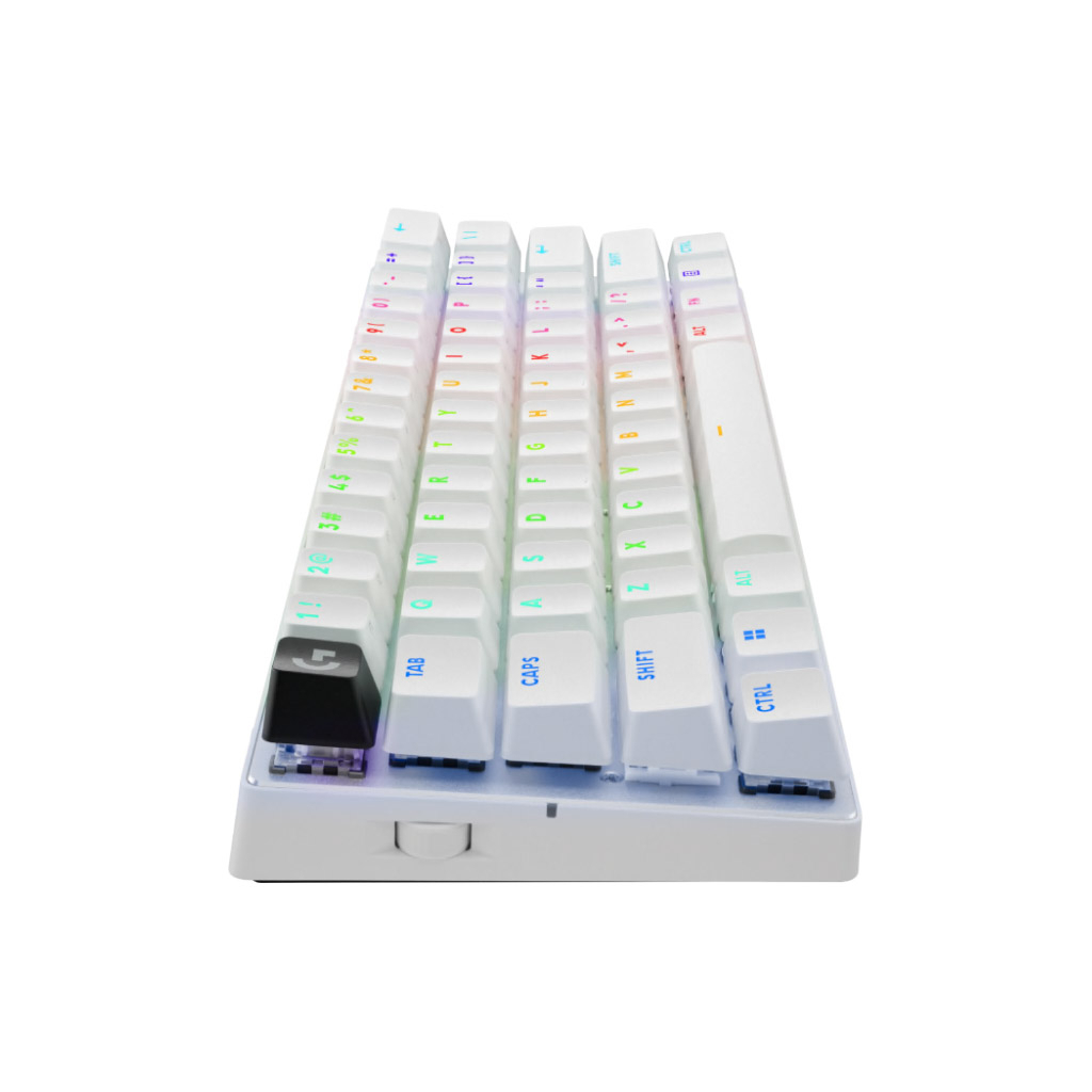 Клавіатура Logitech G Pro X 60 Lightspeed GX Tactile Wireless/Bluetooth UA White (920-011930) - фото 5 Клавіатура Logitech G Pro X 60 Lightspeed GX Tactile Wireless/Bluetooth UA White (920-011930) - фото 5