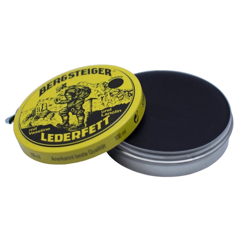 Засіб для пропитки HEY-Sport для взуття Bergsteiger-Leather-Grease black 150 ml (20890000) - фото 4